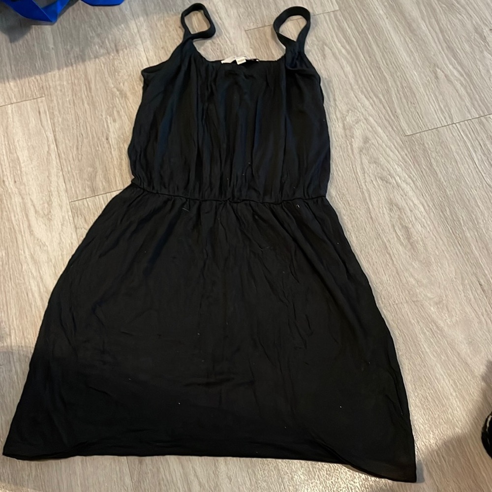 Loft petite pull over Flowy casual dress